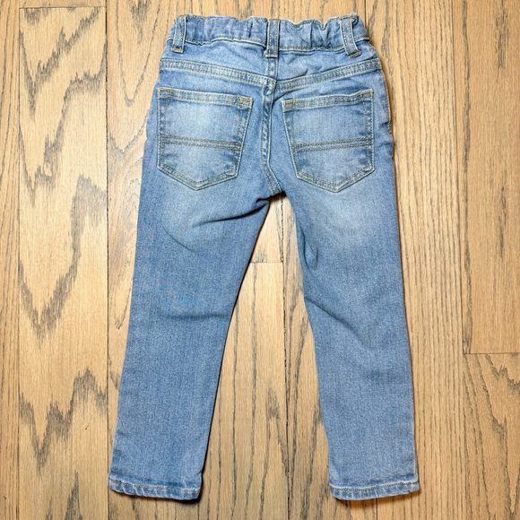 Osh Kosh B’Gosh Skinny Blue Denim Zip Fly Jeans Size 3T - Picture 6 of 10